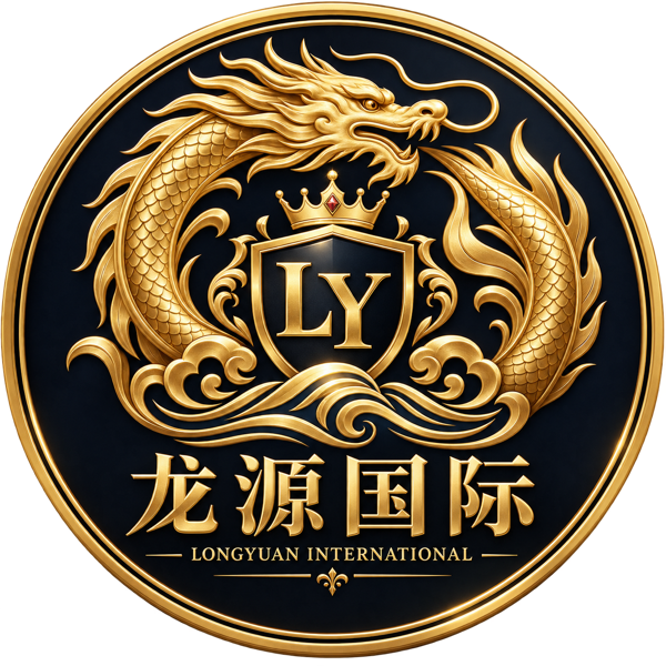 龙源国际圆形龙形Logo